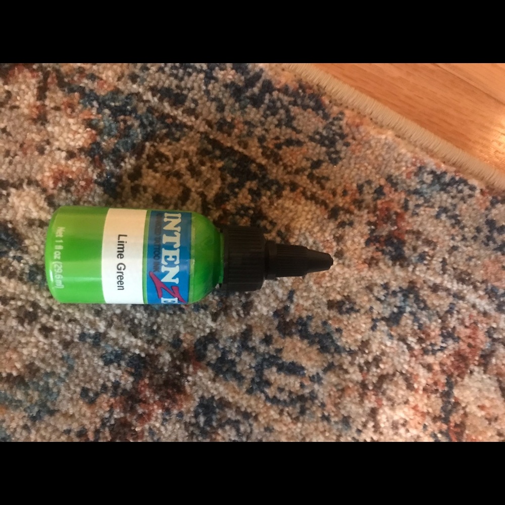 Tattoo Ink Green NEW